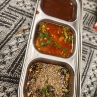 เมนูของร้าน เนื้อหอม คาเฟ่ ถนนบ้านหม้อ ปากคลองตลาด