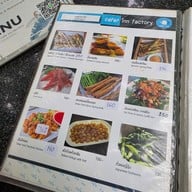 เมนู Cafe' Inn Factory