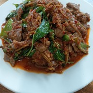 เมนูของร้าน ครัวเชฟปอง อาหารตามสั่ง