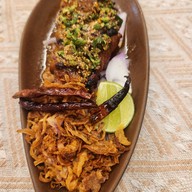 เมนูของร้าน เนื้อหอม คาเฟ่ ถนนบ้านหม้อ ปากคลองตลาด