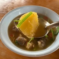 เมนูของร้าน ครัวป้าหม่อน ไก่ย่างเขาสวนกวาง