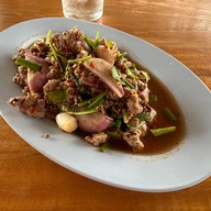 เมนูของร้าน ครัวป้าหม่อน ไก่ย่างเขาสวนกวาง