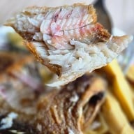 ปลาทอด น้ำพริก เจ๊ฮวยราชวัตร