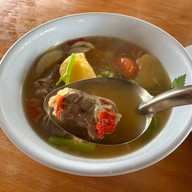 เมนูของร้าน ครัวป้าหม่อน ไก่ย่างเขาสวนกวาง