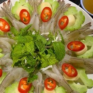 ไก่ย่างแดงโบราณ หมูมะนาว&กุ้งแช่น้ำปลา