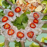 เมนูของร้าน อ่าวทะเลซีฟู้ด บางเสร่