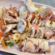 เมนูของร้าน อ่าวทะเลซีฟู้ด บางเสร่