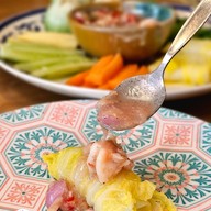 เมนูของร้าน Yoong Khao Hom แอมพาร์ค จุฬา