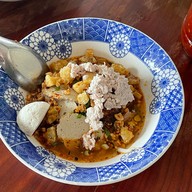 เมนูของร้าน ก๋วยเตี๋ยวเจ๊ตื๋อ