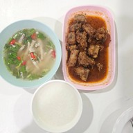เมนูของร้าน ร้านข้าวต้มฮ้อ (ห้องอาหารจุฬาทิพย์) ข้าวต้มฮ้อ