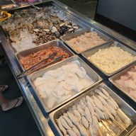 เมนูของร้าน รสเด็ดอินเตอร์บุฟเฟ่ต์ กุ้งกระทะ+ทะเลเผา มีนบุรี