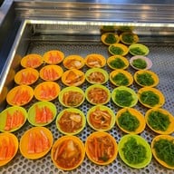 เมนูของร้าน รสเด็ดอินเตอร์บุฟเฟ่ต์ กุ้งกระทะ+ทะเลเผา มีนบุรี