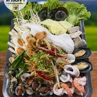 ร้านตำริมเขา เตาถ่าน สัตหีบ เตาถ่าน