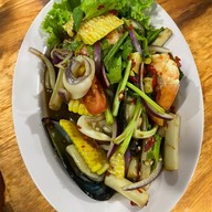 ร้านตำริมเขา เตาถ่าน สัตหีบ เตาถ่าน