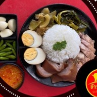 ข้าวขาหมู โกชิน [ GoShin ] อ่างศิลา