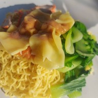 เมนูของร้าน บ้านบะหมี่-ป่าบง บ้านป่าบง