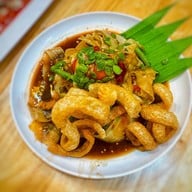 เมนูของร้าน ยำแหลกปลาแดกเลิศ สาขาคลองสามวา