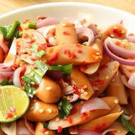 ถนัดยำ(สูตรลับ) ยำวุ้นเส้นโบราณ | กะเพราเนื้อ กะเพราปลาหมึก กะเพราพริกแห้ง | คั่วพริกเกลือ อาหารและน้ำยำที่จริงใจ⭐️