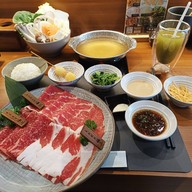 เมนูของร้าน Renga Sukiyaki อารีย์