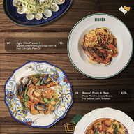 เมนู Bianca Italian Restaurant วัน แบงค็อก