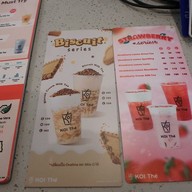 เมนู KOI Thé ซีคอนสแควร์ ศรีนครินทร์