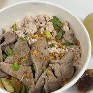 เมนูของร้าน โอชาม ข้าวต้มแห้ง ลาซาล