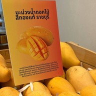 ข้าวเหนียวมะม่วงยายคำอูน-ตลาดต้นสัก สนามบินน้ำ ตลาดต้นสัก สนามบินน้ำ