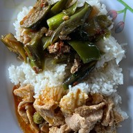 เมนูของร้าน ข้าวแกงเฮือนไม้ -