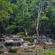 บรรยากาศ น้ำตกห้วยแม่ขมิ้น