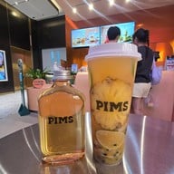 เมนูของร้าน PIMS Tea วัน แบงค็อก