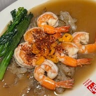 เฮียเหรี่ยง ราดหน้าน้ำทอง