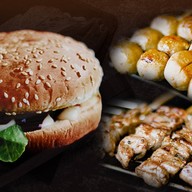 บีฟแลนด์ เนื้อย่างเสียบไม้ไทยวากิว โคขุน ริบอาย เบอร์เกอร์ มาร์เกตเพลส สาขาเทพรักษ์