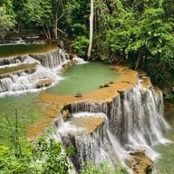 บรรยากาศ น้ำตกห้วยแม่ขมิ้น