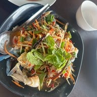 เมนูของร้าน เรือนริมน้ำซีฟู๊ด