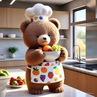 ผลไม้ปอกพร้อมทาน บ้านลูกหมี