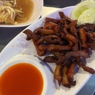 เมนูของร้าน ซ้งเป็ดพะโล้ สายไหม