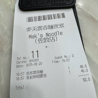 Mak’s Noodle Parkes St.