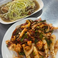 เมนูของร้าน ซ้งเป็ดพะโล้ ถนนเพิ่มสิน