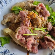 เมนูของร้าน เกาเหลาเนื้อวัวไร้เทียมทานราชวัตร
