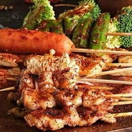 ย่างเกรียม หมูสะเต๊ะ - คอหงส์
