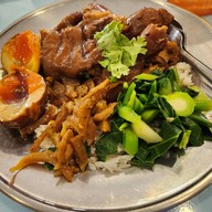 เมนูของร้าน ขาหมูบ้านไร่ บางชัน