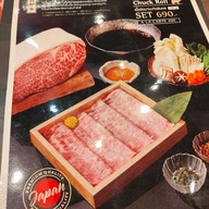 เมนู shabu shizen Central Westville