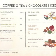 เมนู Ryn - Authentic Tea & Slow drop Coffee ภูเก็ต