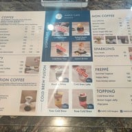 เมนู Hario Cafe Bangkok Thaniya Plaza