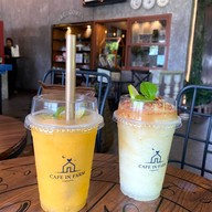 Cafe in farm