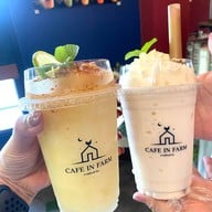 Cafe in farm