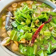 เมนูของร้าน เหมยหมึกเป็นซาชิมิ ทวีวัฒนา