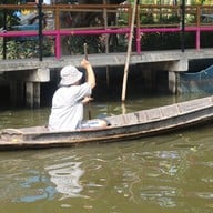 บรรยากาศ ตลาดน้ำคลองลัดมะยม