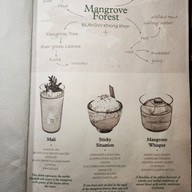 เมนู Opium Bar