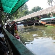 บรรยากาศ ตลาดน้ำคลองลัดมะยม